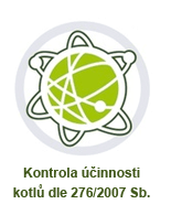 Kontrola účinnosti kotlů dle 276/2007 Sb.